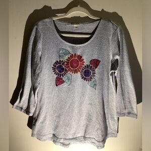 Energe Women’s Casual Long Sleeve Tee – Size L